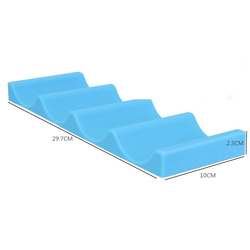 Organizador de botellas de vino y cerveza, soporte de silicona duradero para nevera, accesorios de barra de herramientas para apilar, color rojo y azul, novedad