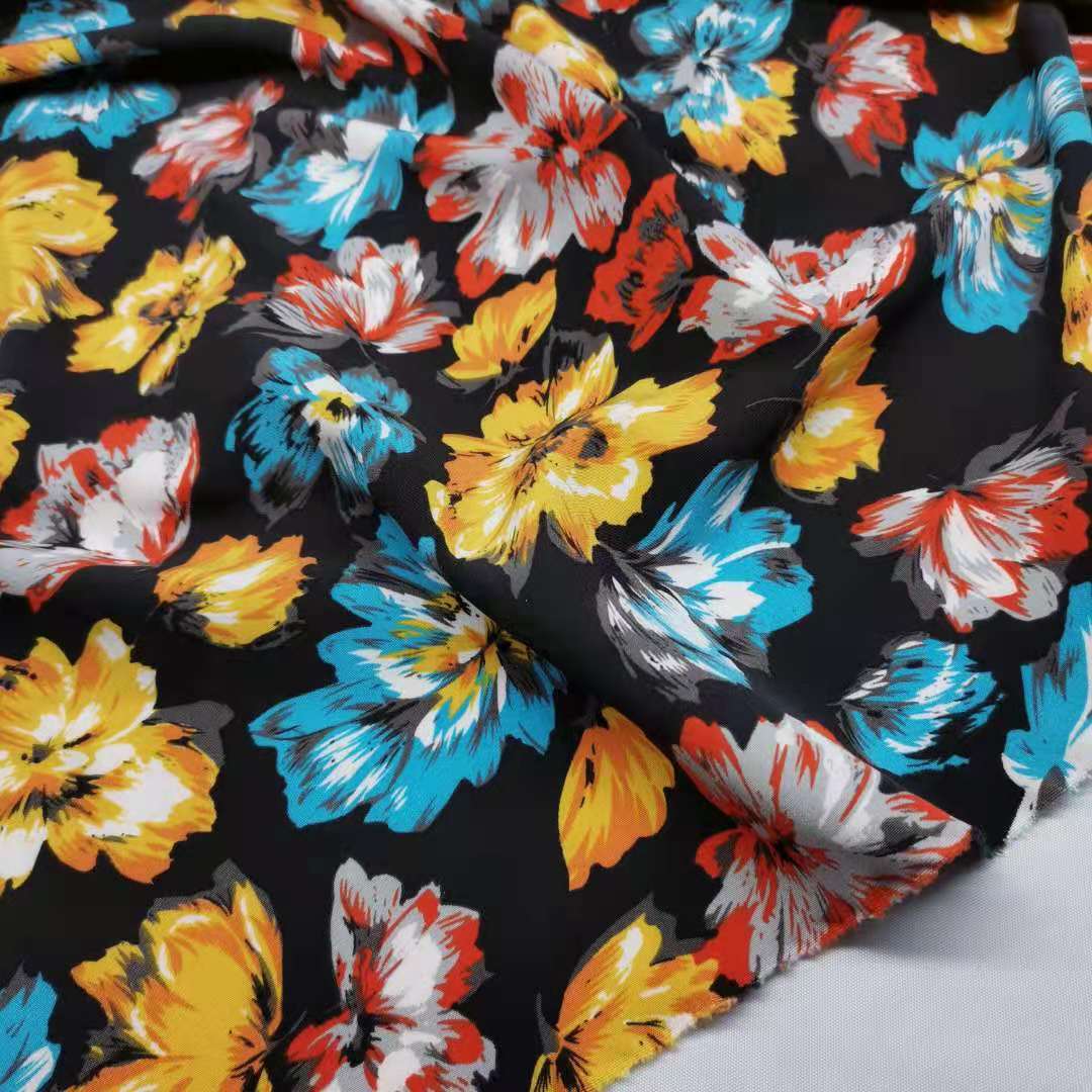 Kjole stof chiffon stretchy jakkesæt stof sommer materiale: 9