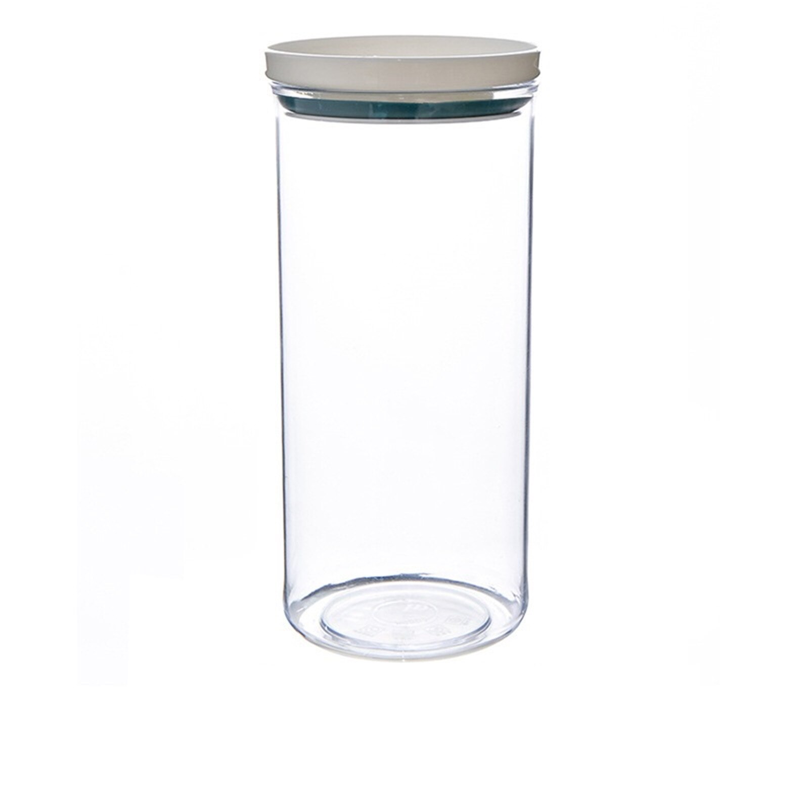 Pot en plastique Transparent avec couvercle, , résistant à l'humidité, boîte de stockage de céréales de alimentaire, réservoir de cuisine: D