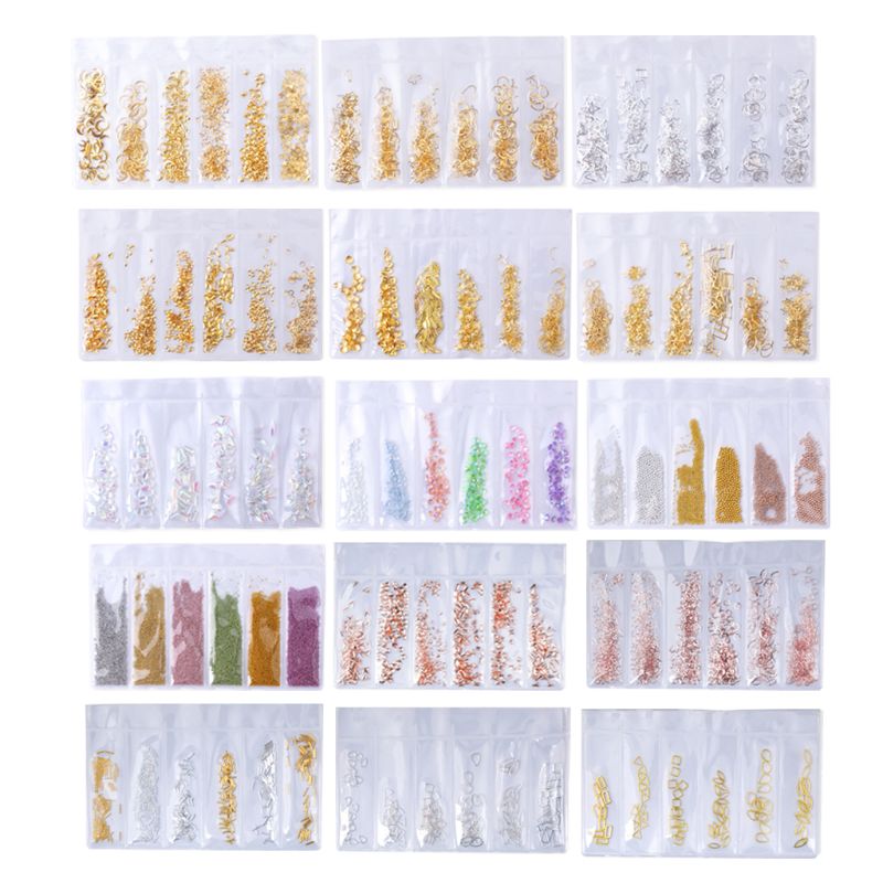 10g gyllene skal moon star nail art metall 3d mix ram smycken fyllning uv harts epoxiform gör fyllning för gör-det-själv smycken