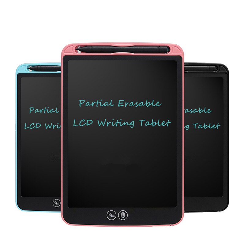 Partial Erasable Smart LCD Digital Writing Tablet 10inch Part-Erase Electronic Doodle Drawing Board With Stylus Pen Kids