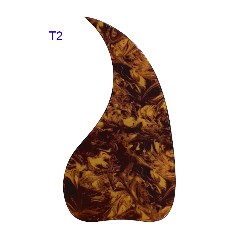 Pleroo Custom Guitar Parts - Great For US Gib J45 Acoustic Guitar Pickguard And Smooth Chamfering: PURPLE