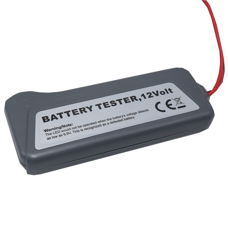 1 Pcs Mini 12V car battery tester LCD digital alternator 6 LED lights display system analyzer Motorcycle inspection tool