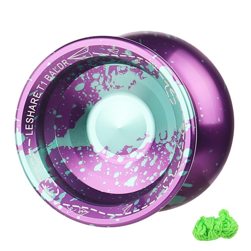 T1 BALDR Unresponsive Yoyo Competitive Yo-Yo,Alloy Yoyo for Beginners,Easy Practise Tricks,with Strings: B