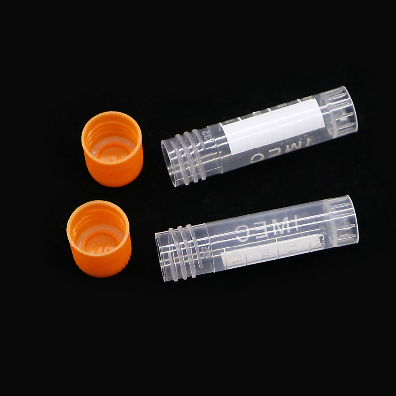 100pcs, 1.8ml Laboratory CryoTube Cryopreservation Freezing Tubes Centrifuge Tube For Lab Analysis With Colorful Screw Cap