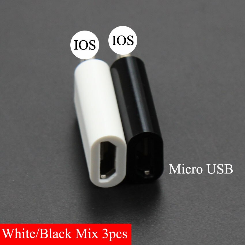 3 stücke Für iPhone Typ-C Adapter zu Mikro USB/USB 3.0 Typ C Für iPhone/Android Daten kabel Konverter Adapter: Mikro zu IOS