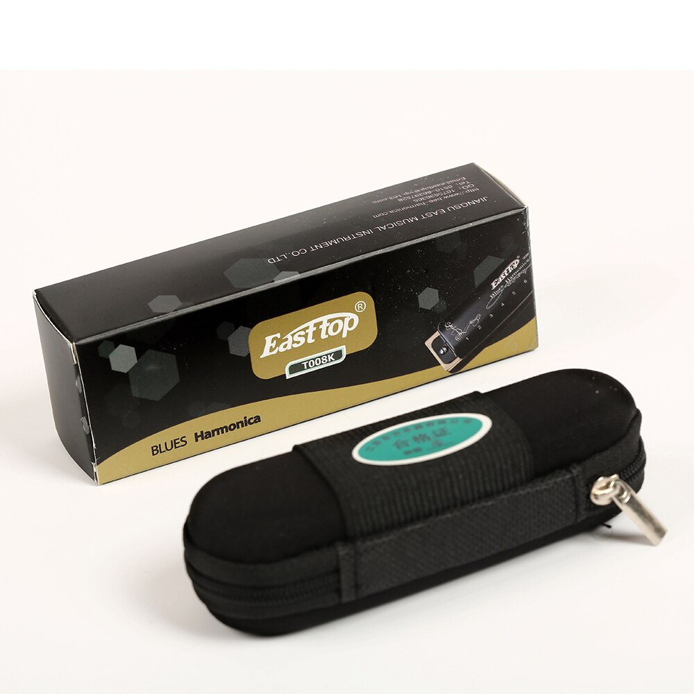 Jazz Blues 10 Holes Harmonica Musical Instrument