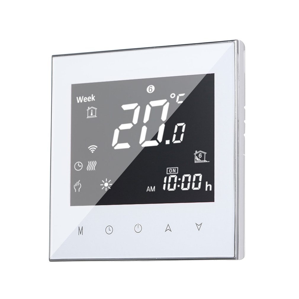 LCD Wifi Voice Control Water Thermostat Controller Water Heating Interface Digital Temperature Controller For European