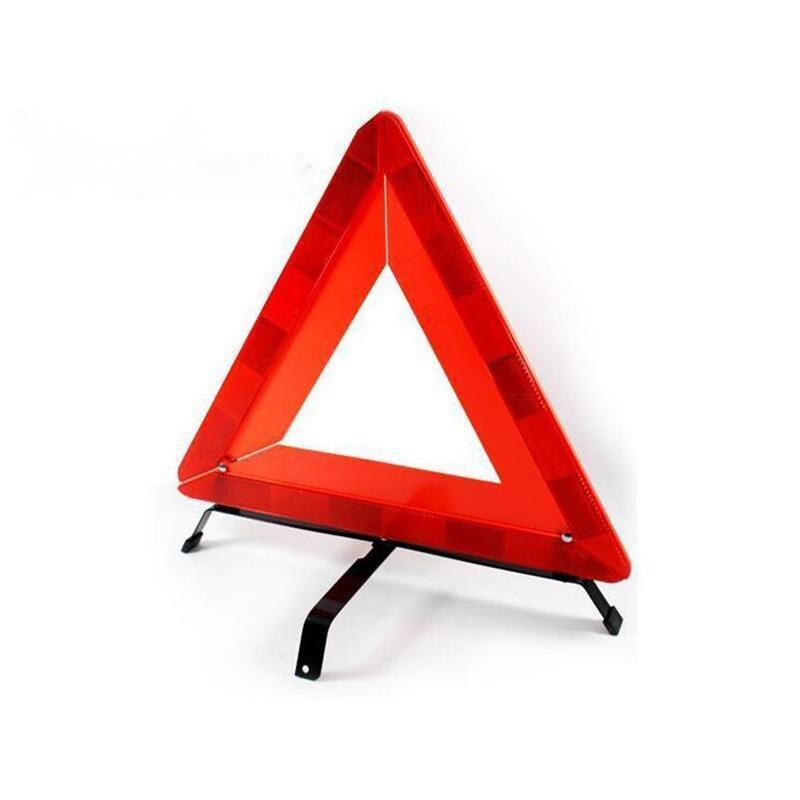 Triangle warning sign reflective warning frame tripod folding stop sign