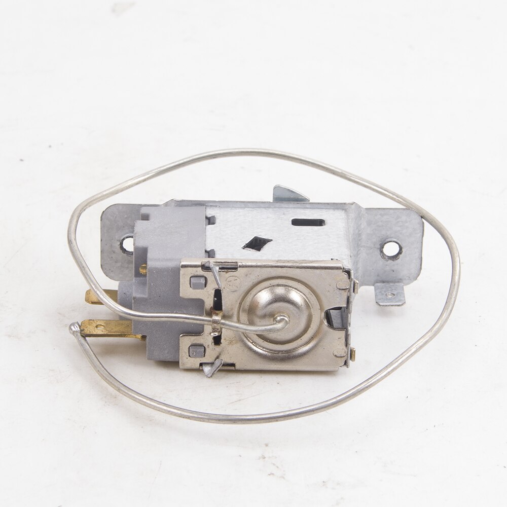 2 pins universal refrigerator thermostat 2 feet mechanical temperature control switch freezer fridge replacement parts WPF22A