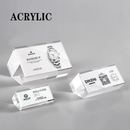 Acryl Kristall Preis Ständer 4s Einkaufen Hotel Restaurant Preis Etikett Möbel A4 Produkt Einführung Anpassung: Ursprünglich Titel