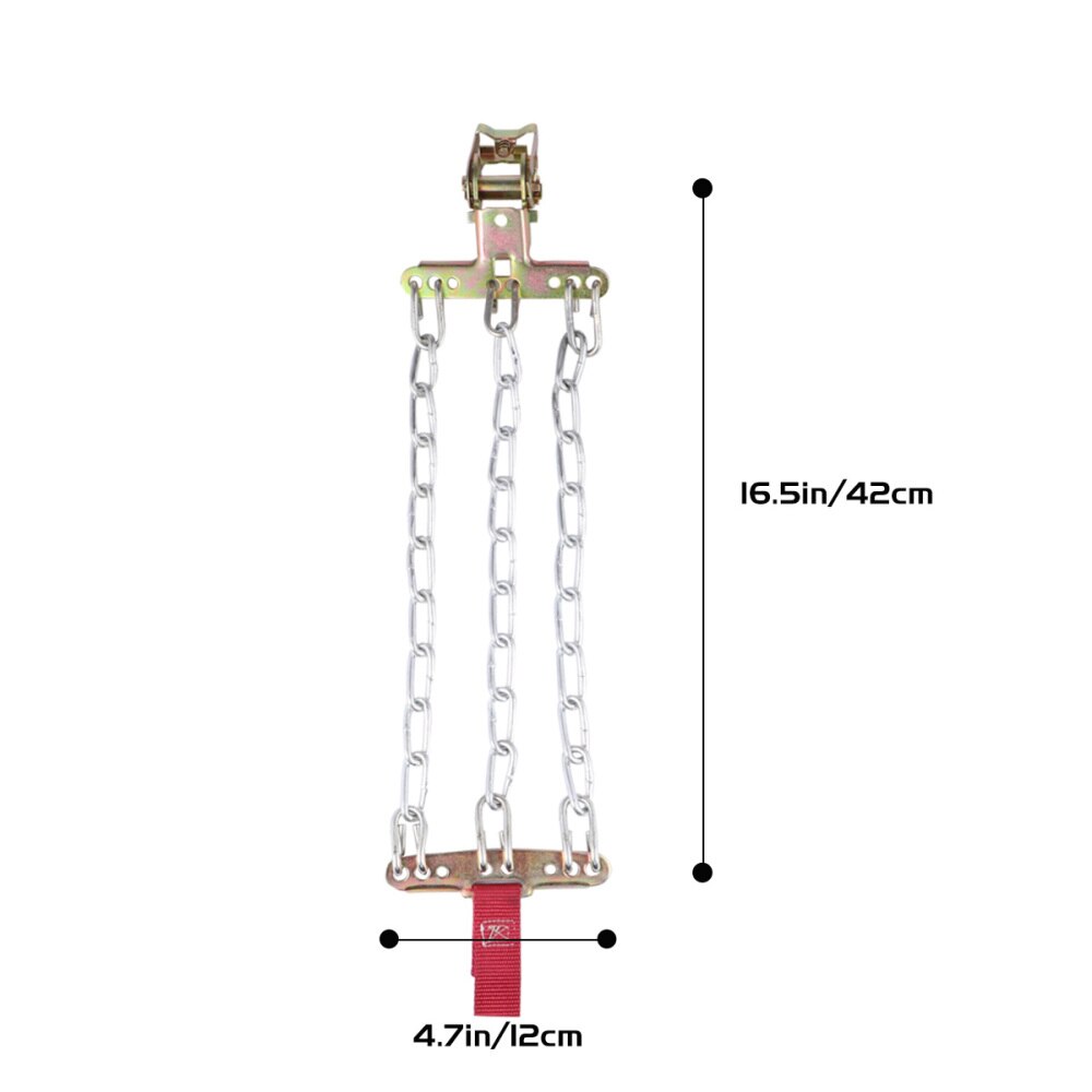3 Chains Truck Car Wheels Tyre Tire Snow Chains Winter Anti-skid Wheel Chain