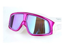 Swimming Goggles Safety-Glasses Women Goggles Glasses Anti-fog swim goggles Adjustable Diving Water Glasses Gafas: Blue