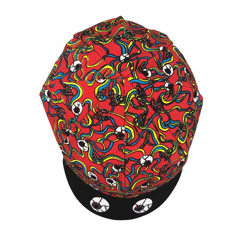 CYCLING FACTORY CYCLING CAP -2: Red