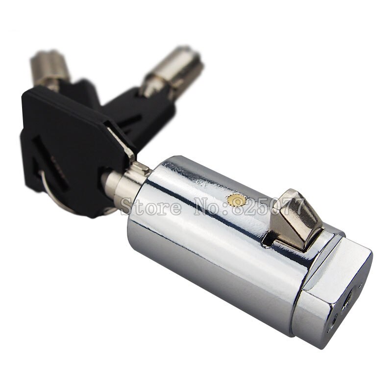 1PCS Universal Replacement Plug Lock for Snack/Soda Vending Machine with Key JF1333