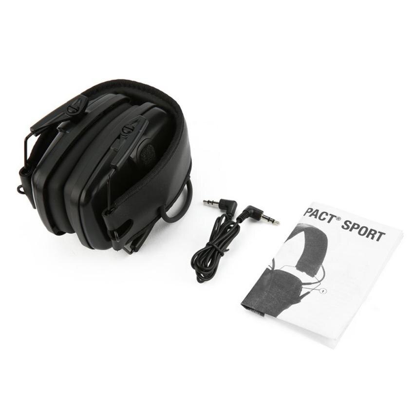 Electronic Earmuffs - Active Noise Cancelling - Wired - 3.5mm Jack - HobbyLane
