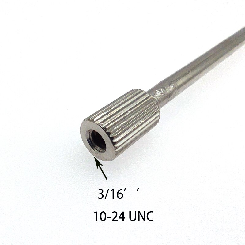 Buse de brouillard en laiton 200MM, filetage 3/16 pouce, tige d'extension de pulvérisation d'atomisation de brouillard, pôle Flexible 1 pièce