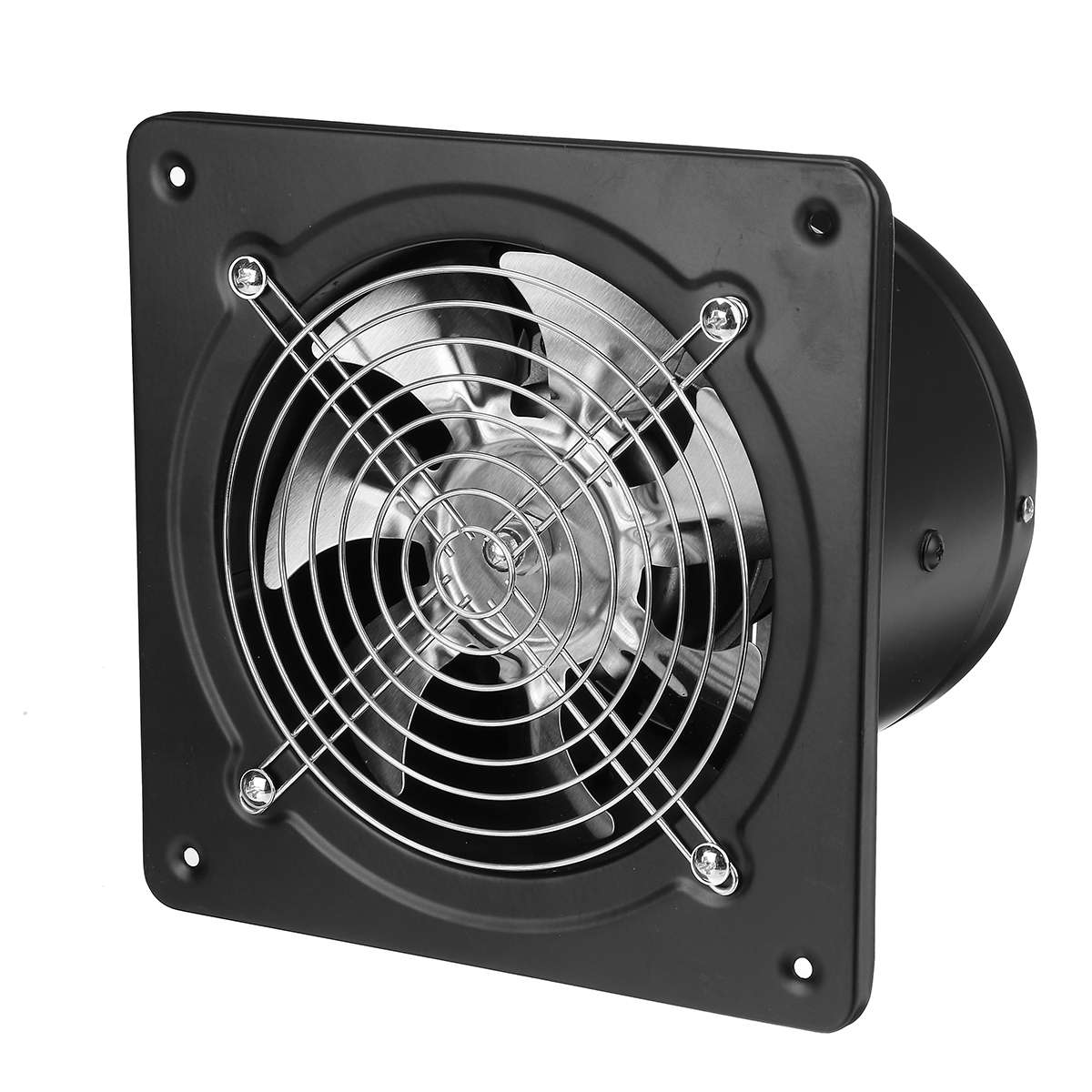 4/6/8Inch Extractor Ventilator Ventilator Luchtblazer Hoge Snelheid Badkamer Keuken Wc Air Vent raam Muur Fan: 6 inch