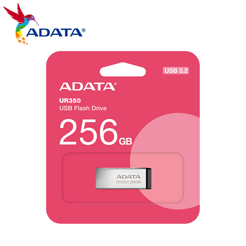 ADATA UR350 USB3.2 Flash Drive 32GB 64GB 128GB 256GB metal U Stick Pen DriveRead Speed Up To 100MB/s Memory USB Stick