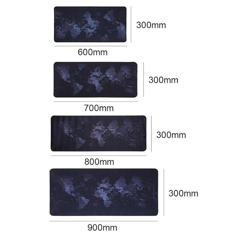 Large Mouse Pad Old World Map Gaming Mousepad Anti-slip Natural Rubber Gaming Mouse Mat S/M/L/XL 900*400mm
