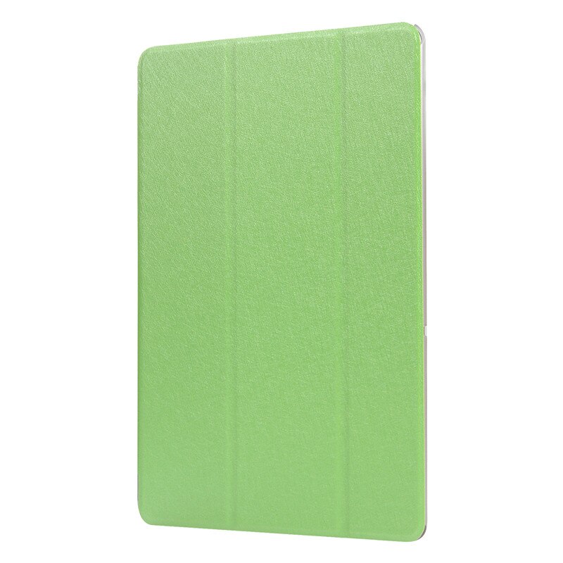 Voor Samsung Galaxy Tab A7 10.4 SM-T505 T500 T507 Ultra-Dunne Flip Leather Case Shockproof Fold Stand Tablet cover: green