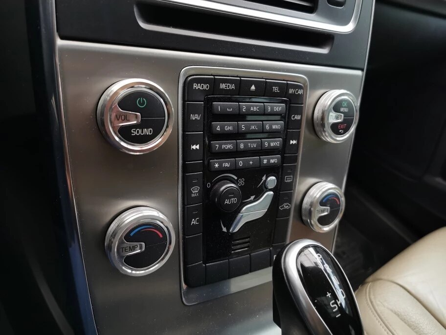 Bouton de commande de climatisation rotatif pour VOLVO S60 V60 XC60 S60 V40, couvercle de commutateur de contrôle de chaleur