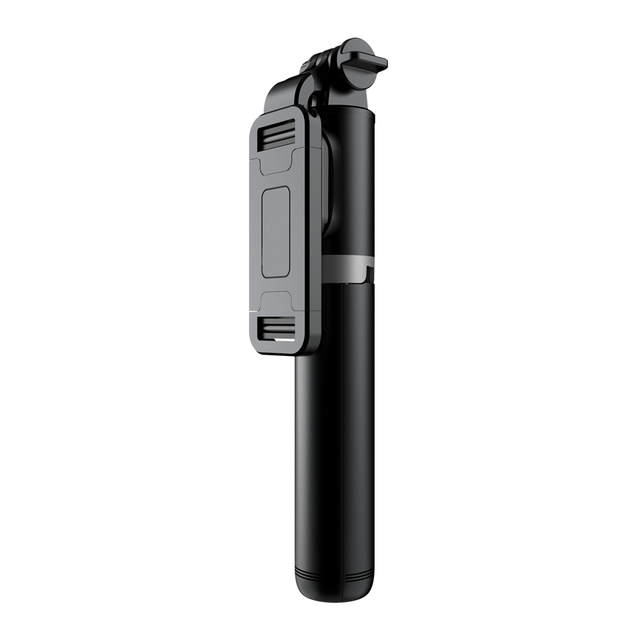 Electop Draadloze Bluetooth Selfie Stok Statief Opvouwbare Statief Monopods Universal Voor Smartphones Voor Gopro Sport Actie Camera: Q01 Black