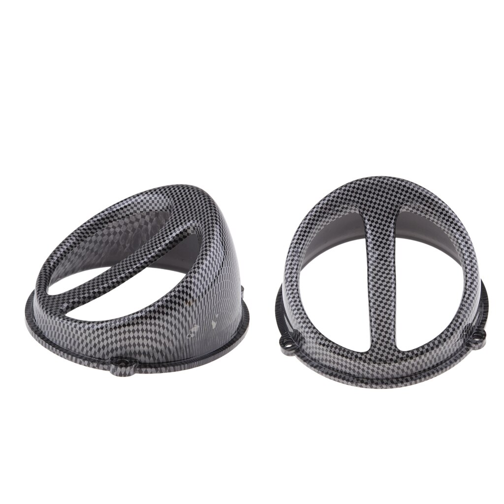 2 pcs Performance Motorcycle Fan Cover Air Scoop Cap for GY6 125cc 150cc Scooter