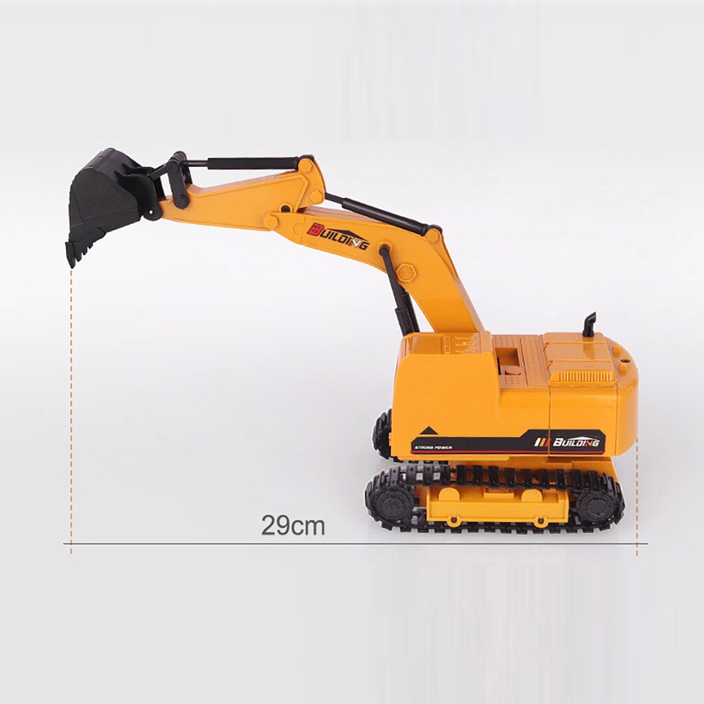 2.4Ghz 8CH 1:18 Rc Graafmachine Volledige Functionele Afstandsbediening Graafmachine Oplaadbare Gesimuleerde Graafmachine Speelgoed Voor Kids # G30