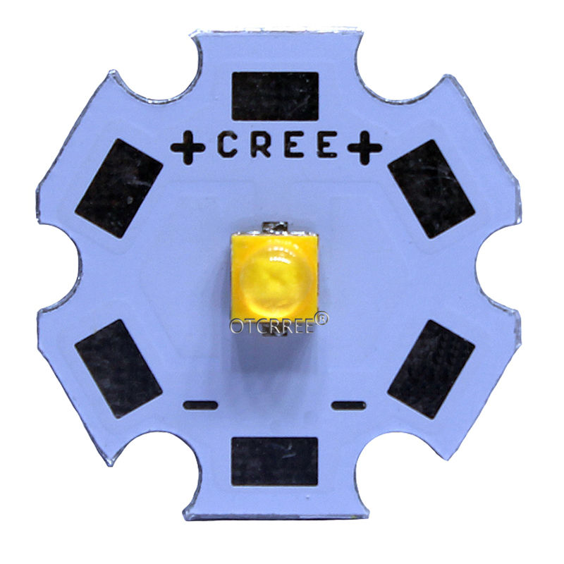 10pcs Cree XTE LED XT-E 1-5W LED Emitter Neutral White 4000-4500K; Cold White 6500-7000K LED with 20MM PCB