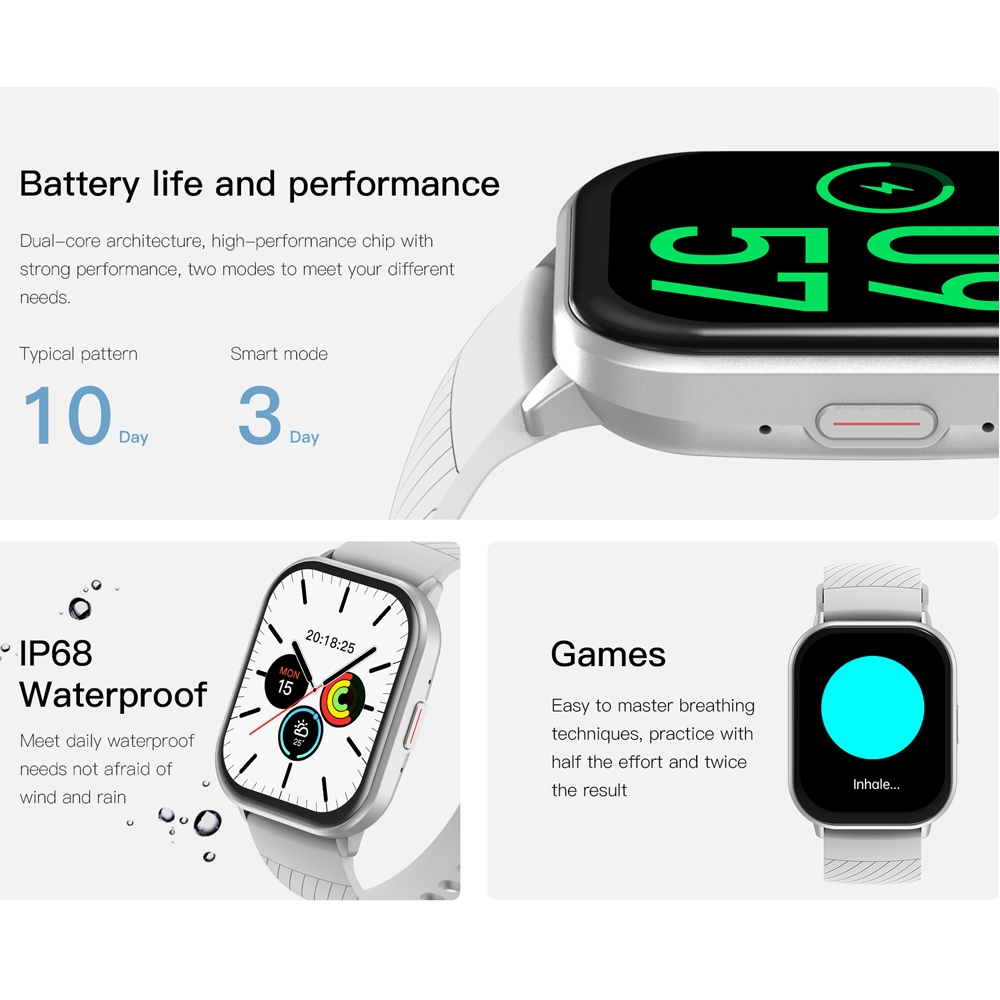 2025 Orologio sportivo intelligente di nuova moda da uomo 100 + modalità sportiva Monitoraggio della saluto Chiamata Bluetooth Smartwatch androide IOS