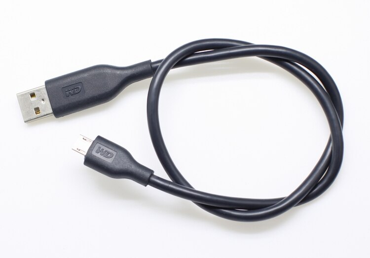 0.46M/1.5Ft Western Digital Wd Micro Usb Data Sync Charger Cable Koord Voor Mobiele Tablet Mobiele Power Harde schijf