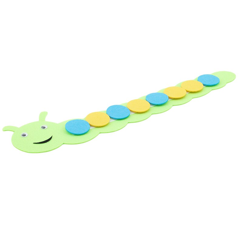 Montessori Mathematische Spiel Farbe Sortierung Caterpillar Vorschul Kindergarten Lehrmittel Bildungs Frühe Lernen spielzeug: Blue yellow 1