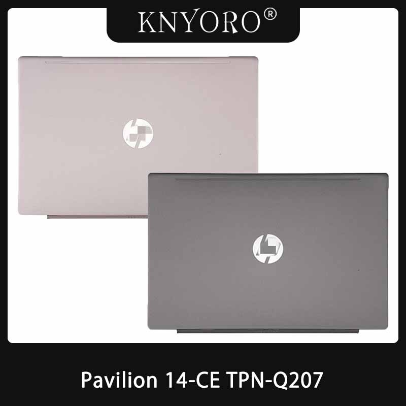 Laptop Front Cover Bezel Frame LCD Back Cover / Hinges Top Case For HP Pavilion 14-CE TPN-Q207 Notebook Spare Parts Replacement