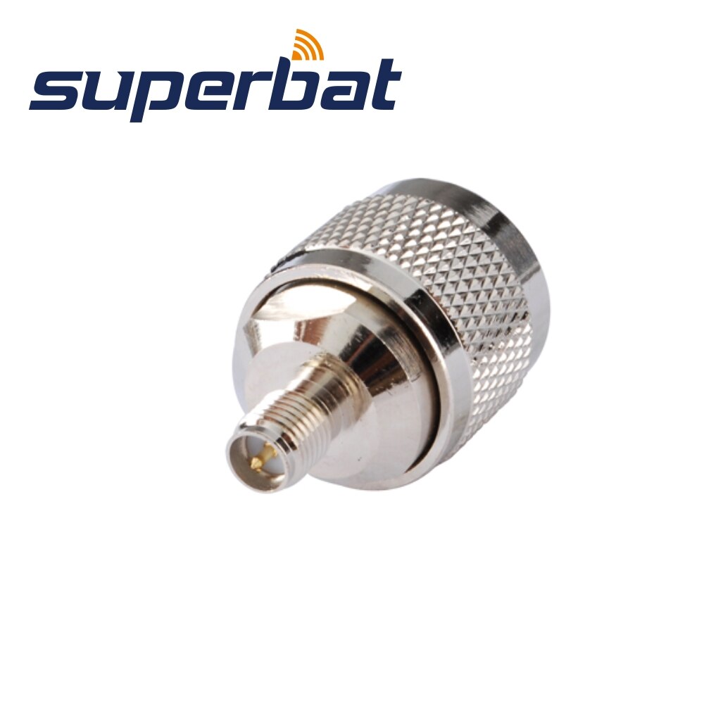 Superbat SMA-N Adapter RP-SMA Jack(male pin) to N Plug straight RF Coaxial Connector