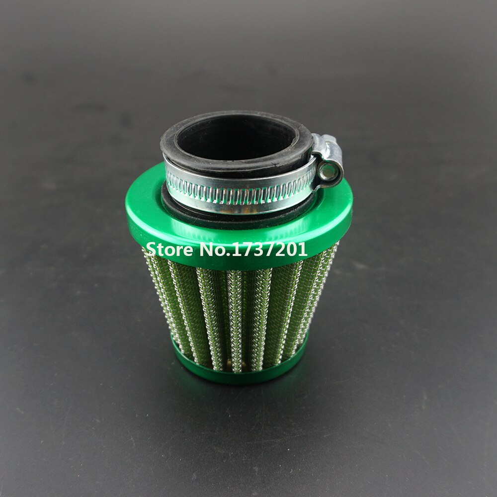 Rød 38mm luftfilter for  gy6 50cc qmb 139 kinesisk scooter moped atv dirt bike 50cc-125cc