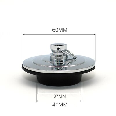 Chrome Bath Tub Drain Bathroom Sink Basin Bathtub Stopper Plug Bathtub Accessory shower Drain Plug