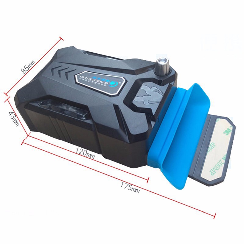 Vacuum Portable Laptop Cooler USB Air Cooler External Extracting Cooling Fan Notebook for 15 15.6 17 Inch Laptop