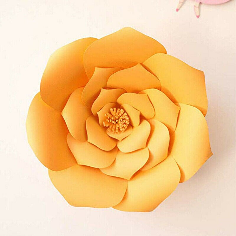 Largest supplier 30cm Paper Flower Backdrop Wall Large Rose Flowers DIY Wedding Party Decor: 2