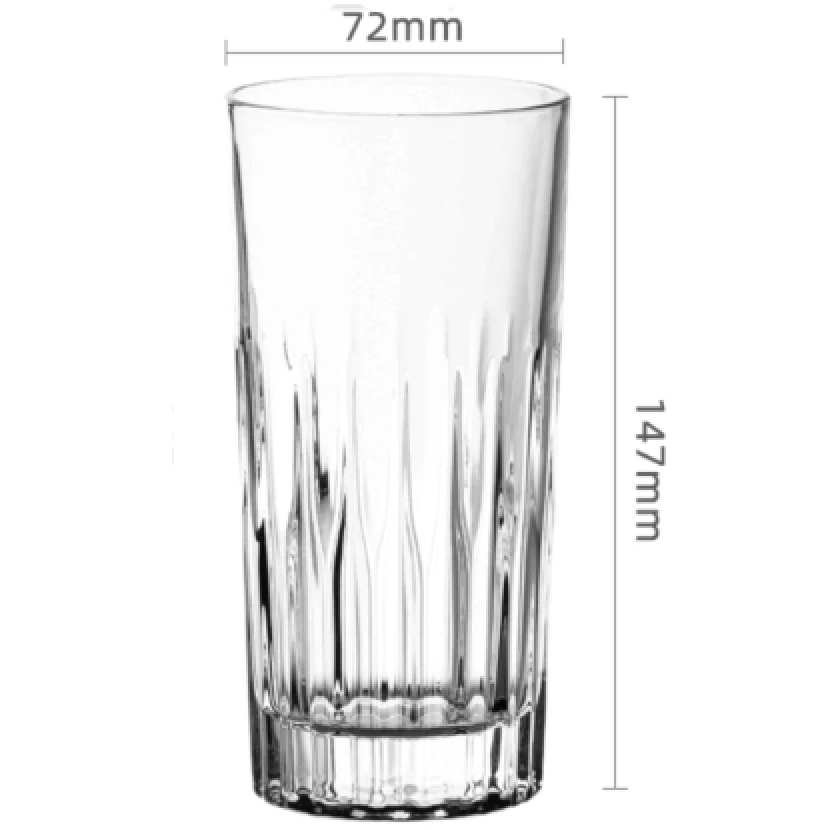 Vaso de vidrio Mojito HighBall, vasos de Bar, vasos de vidrio para agua, jugo, cerveza, bebidas, cócteles: Verde