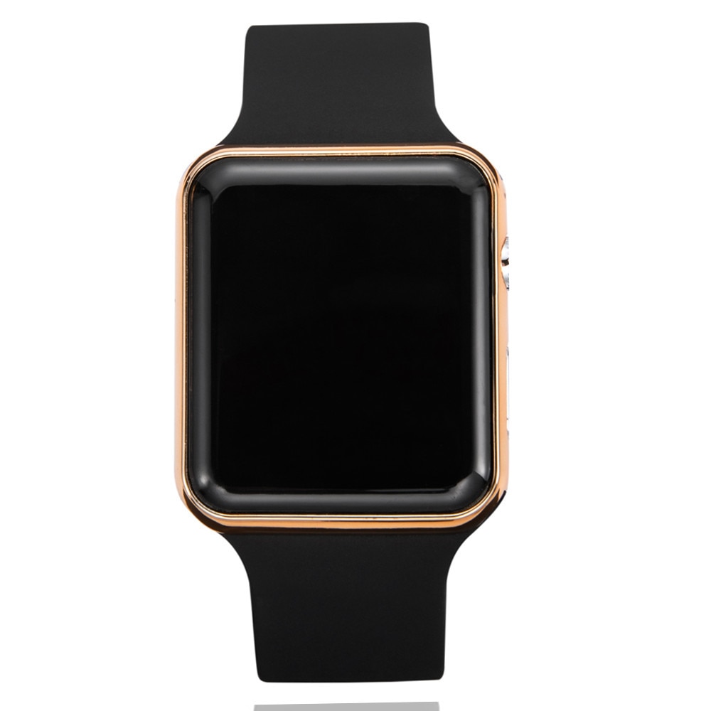 Mannen Mode Led Digitale Horloge Mannen Vierkante Sport Polshorloge Siliconen Vrouwen Horloge Voor Mannen Reloj Hombre Relogio Masculino