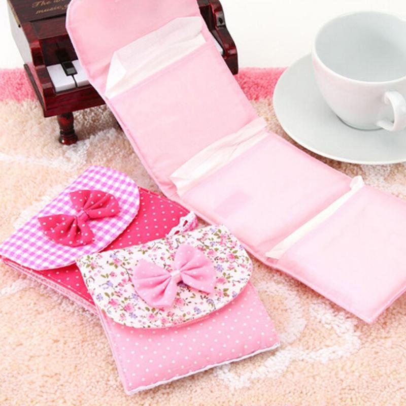 de 1PC organizador servilletas sanitarias para llevar fácil bolsa artículos reunir bolsa caso mujer, chica, decoración de la