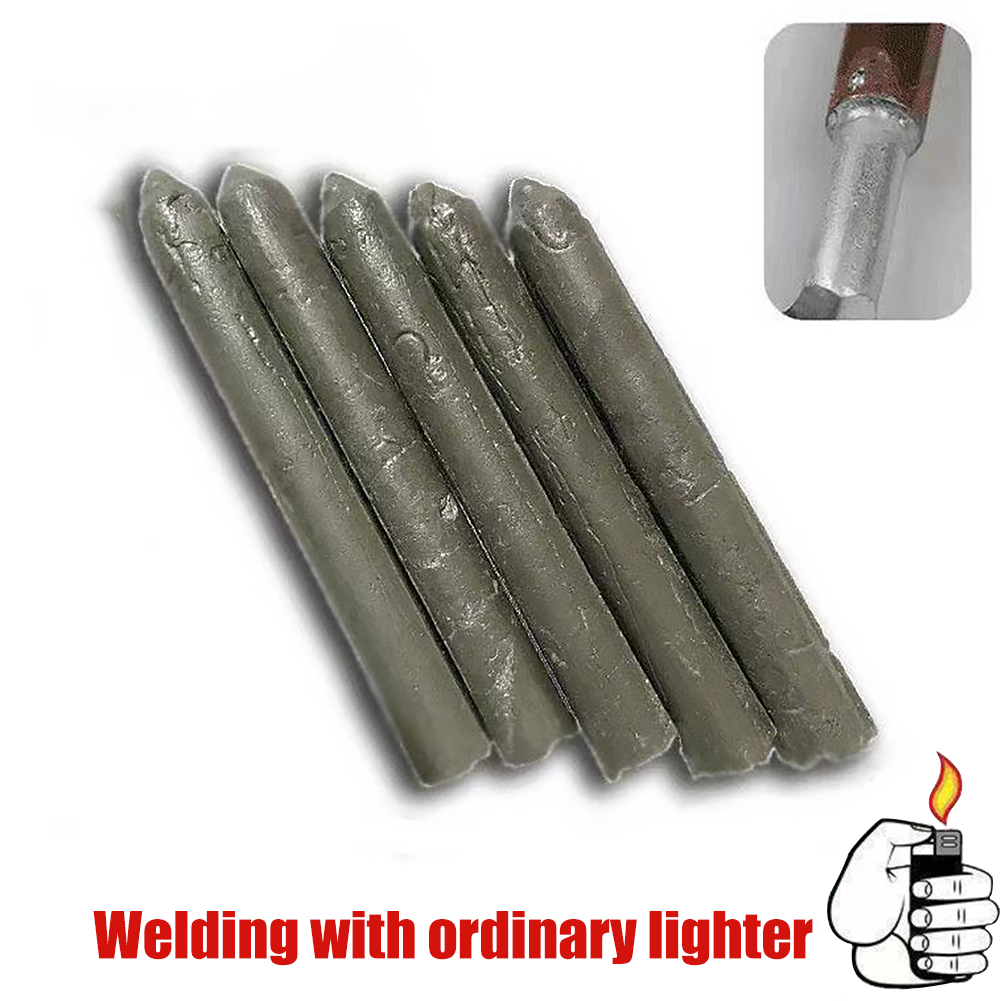 Canne à souder électrolytique polyvalente en aluminium, 7.8cm, facile à fondre, outil sans goût, Portable, fournitures de soudure