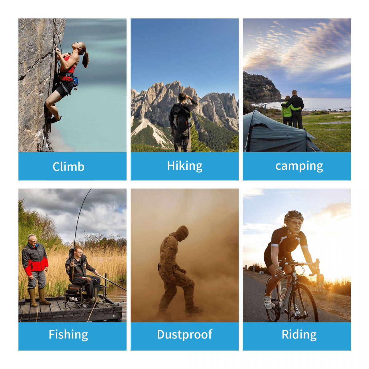 Aangepaste Ready To Race Oostenrijkse motorfiets nekbeschermer dames heren winddichte winterbandana sjaal voor fietsen