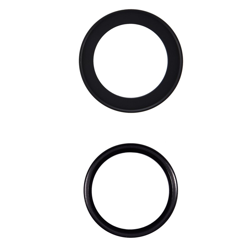 Kamerareparatur: 46mm zu 58mm metall-Schritt-hoch-filterringadapter & Ersatz-schraubbefestigung, 55mm metall-gegenlichtblenden für kameras