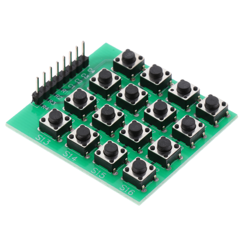 Módulo de teclado de matriz 4x4, teclado de 16 botones, interruptor para-1 paquete