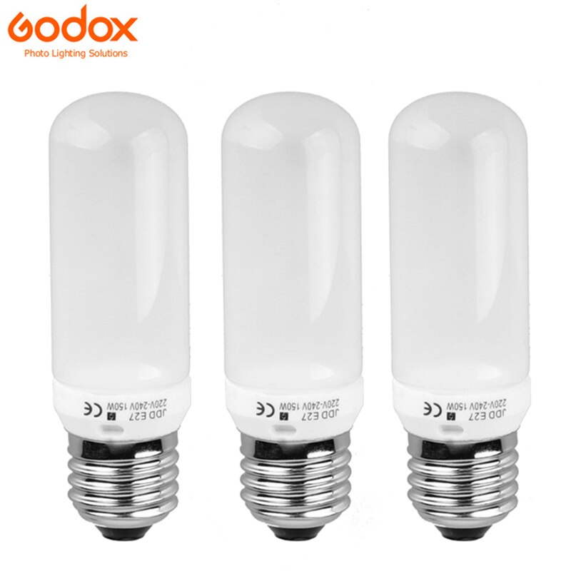 3ps Godox 150W 250W E27 Modeling Lamp Light Lighting Bulb for Studio Flash DE300 DE400 SK300 SK400 QS600 QT600 DP400 DP600 GS400