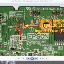 Fuse F1 F2 Mother Board For EPSON R290 R330 T50 L110 L120 L210 L655 L350 L801 L800 L805 R330 L1300 L850 L655 L800 Patch Fuse