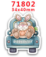 Resinas de Pascua de 10 piezas para lazos de pelo, artesanía de resina plana, personalizada, para decoraciones de teléfono, PR71337: PR71802