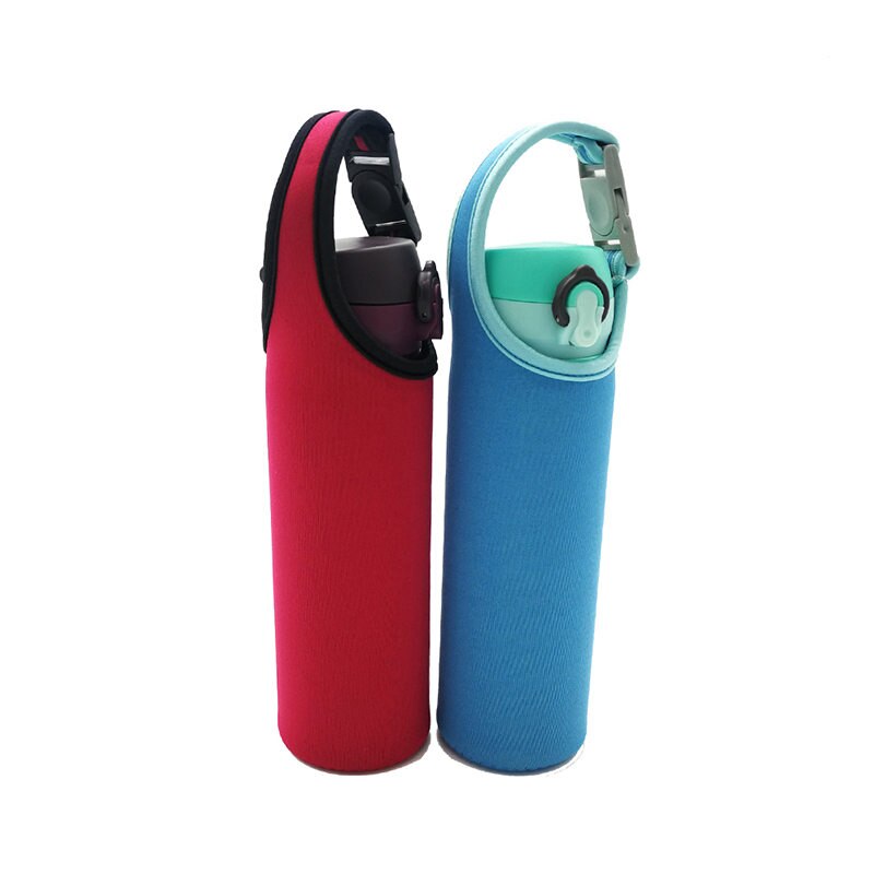 Funda para botellas portador de manga térmico aislamiento bolsas de botellas de agua paño termo taza bolsa